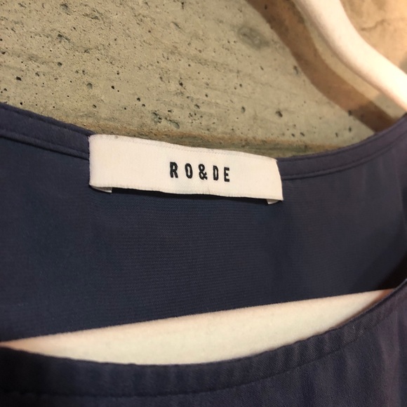 Anthropologie RO & DE lace up bell sleeve - Picture 3 of 4